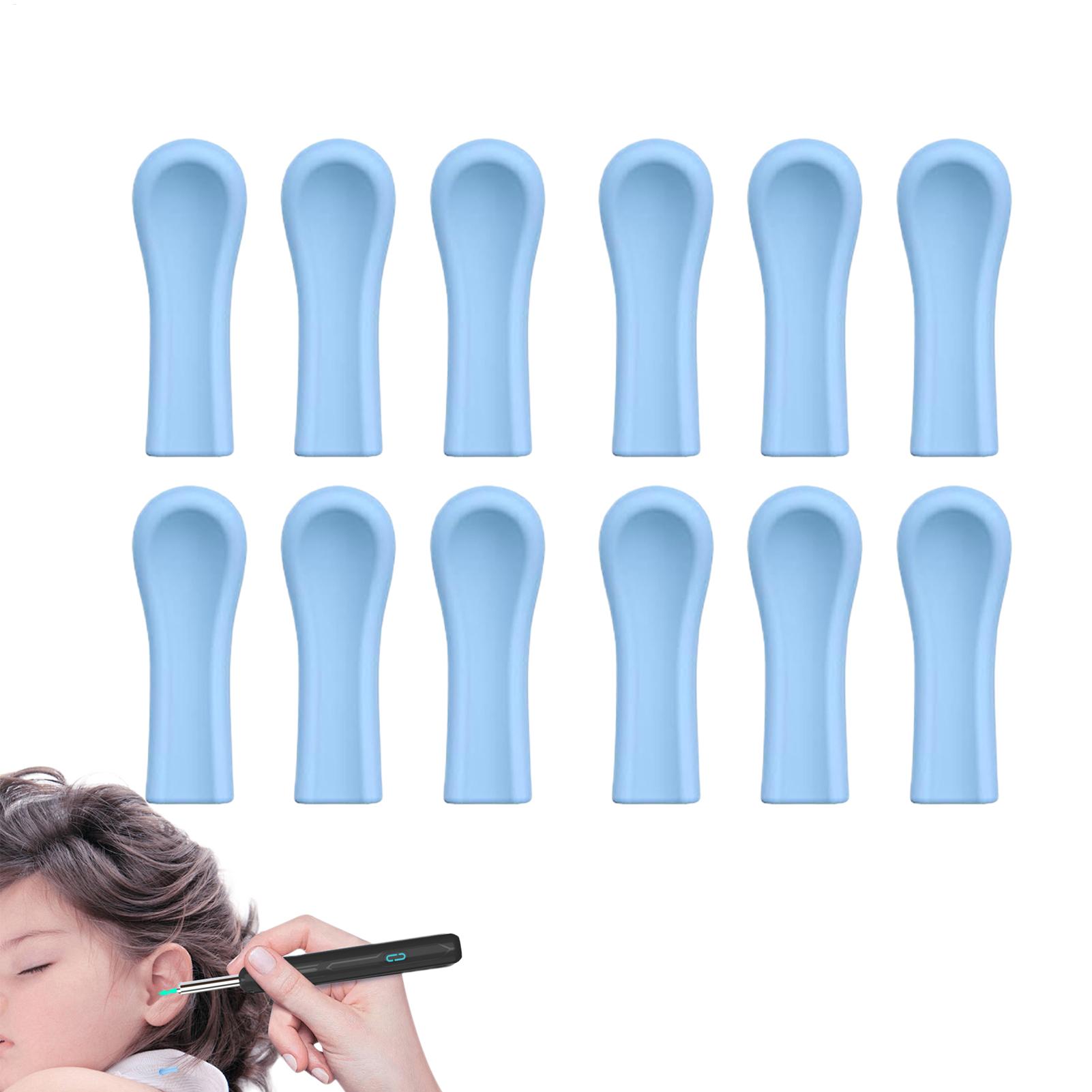 Silicone Ear Tip Replacement - Siliconen oorspatel tips oorreiniger oorsmeer verwijdering