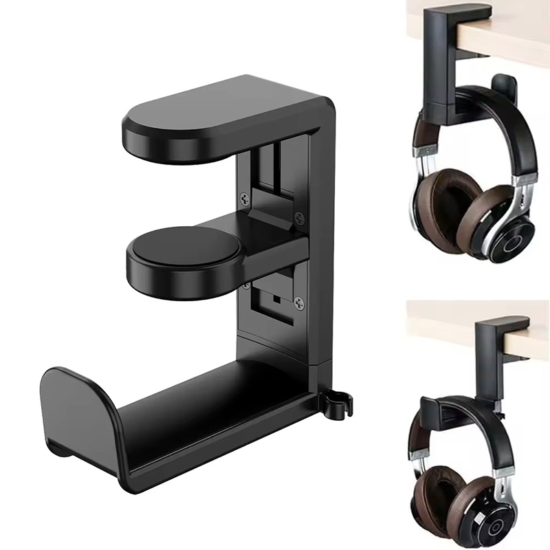 Headphone Stand Desk - Universele Gaming Hoofdtelefoonhouder Headset Haakhouder Opberghouder