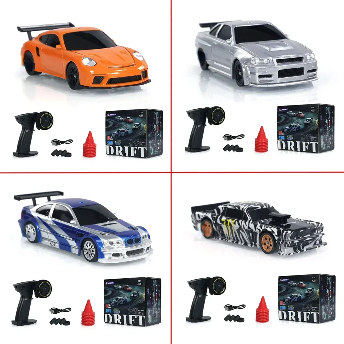 2.4G RC Drift Auto 1/43 4WD Af - Jbl Speaker Go 4 recensie en prijs