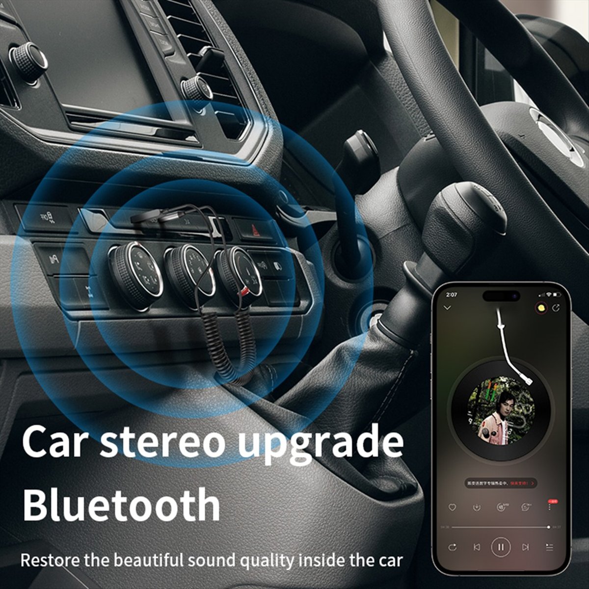 A85P AUX Auto Bluetooth 5.4 On - Bluetooth Adapter Receiver recensie en prijs