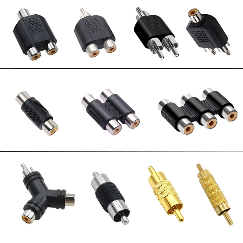 5 stks RCA Jack Vrouw Naar Man - Audio Splitter Y recensie en prijs