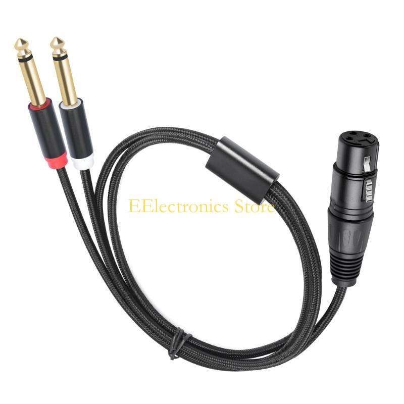 B03C Vrouwelijke 3Pin naar 6,3 - Audio Splitter Y recensie en prijs