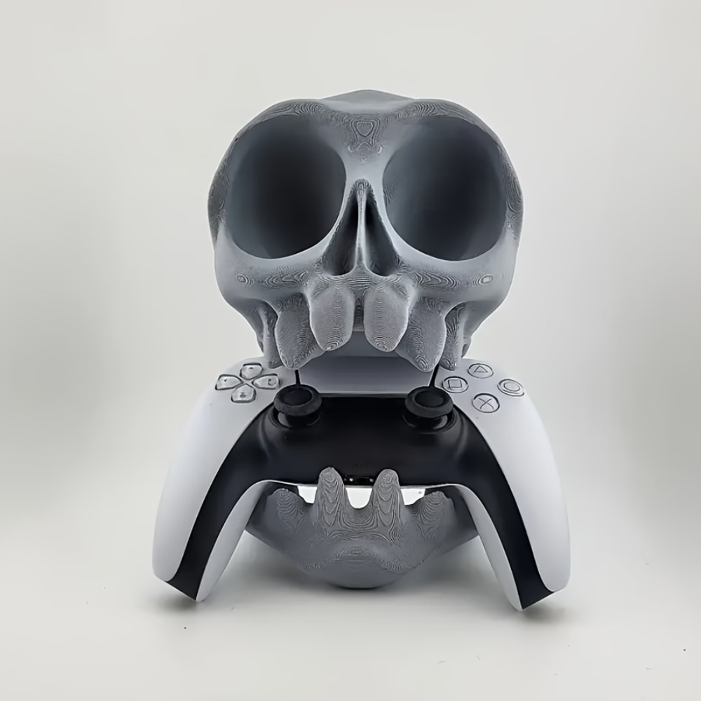 Schedelvormige controllerstand - Headphone Stand Desk recensie en prijs