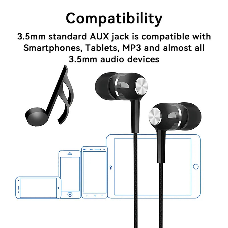 1/2/3/4 Stuks 3.5mm Bedrade Oo - Noise Cancelling Headphone recensie en prijs