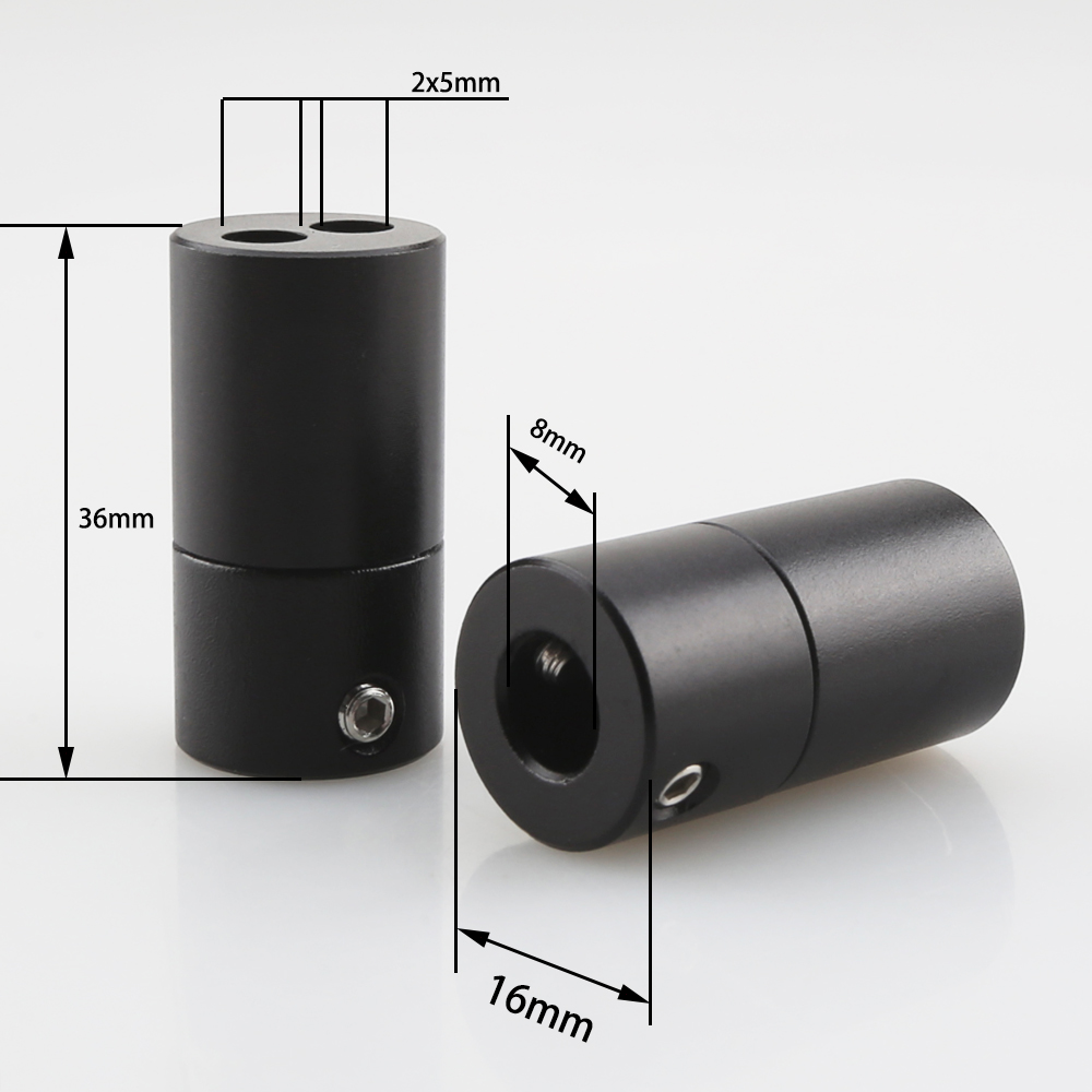 4 STUKS Aluminium Hi-Fi Luidsp - Audio Splitter Y recensie en prijs
